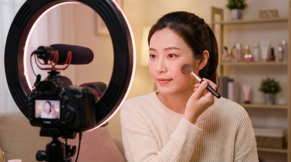 韩漫美妆视频教程